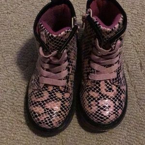 Jumping Jacks Kids Leopard faux Snake Bbots